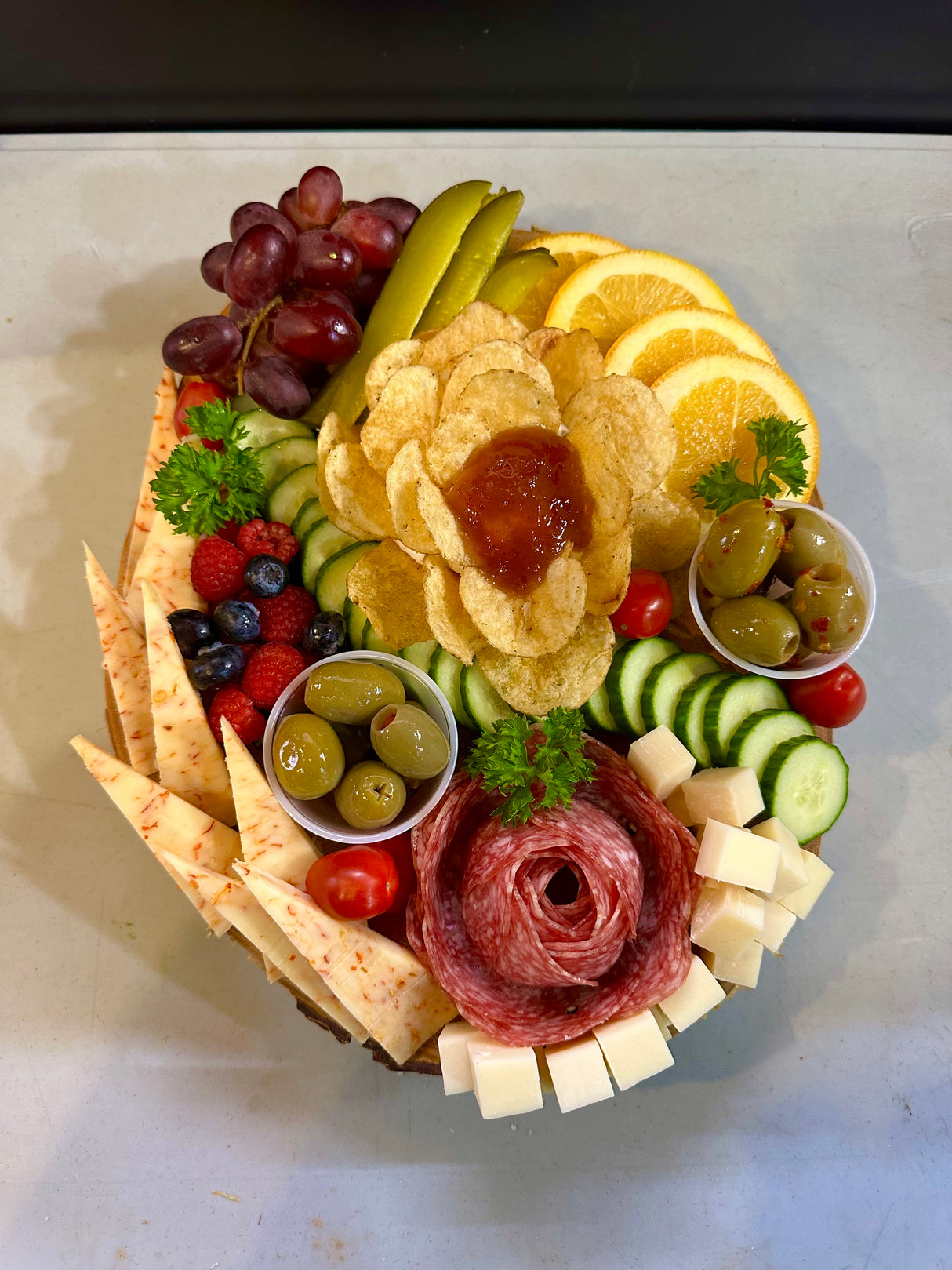small charcuterie board