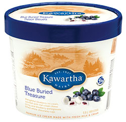 Blue Buried Treasure Ice Cream