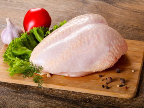 fresh bone in chicken breast