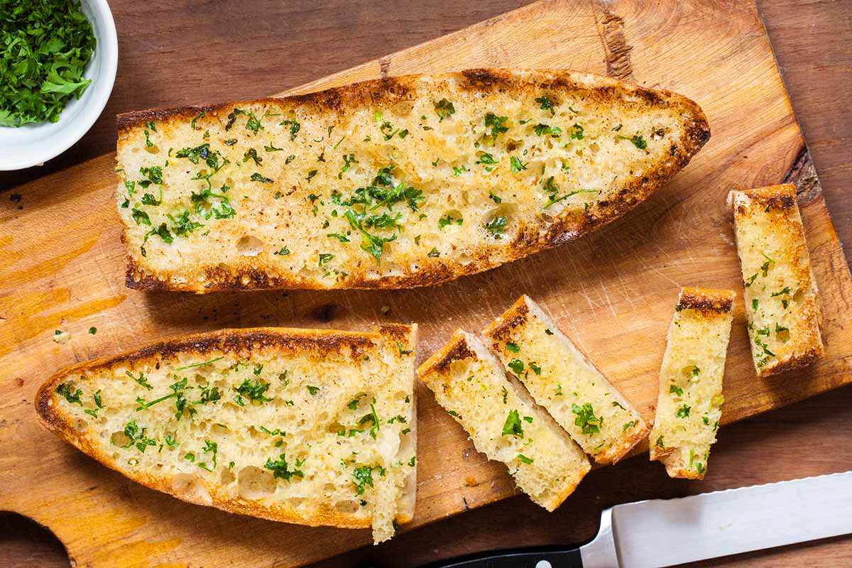 Plain Garlic Bread