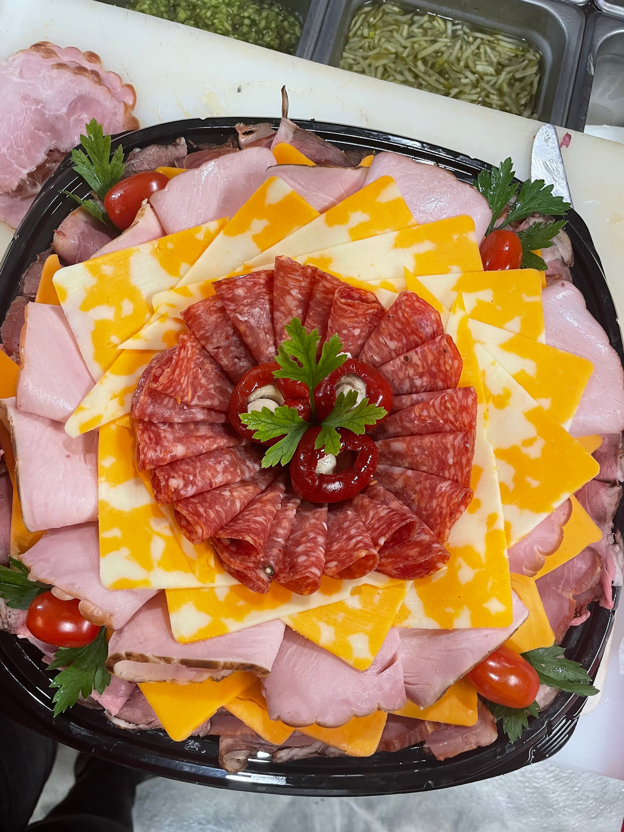 Sliced Meat & Cheese Trays