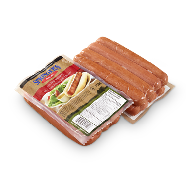 beef hot dog