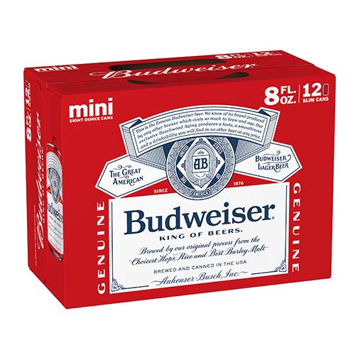 Budweiser 12x473ml (12-Pack) – Oliver's Butcher & Catering